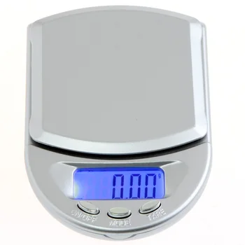 0.01/0.1 g LCD Osvetlitev ozadja Prenosni Kuhinja Lestvica Mini Digital Obsega Žep Nakit Elektronski Obsega 500/200/100 g Zmogljivost
