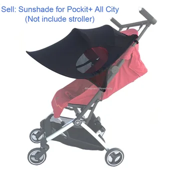 1:1, Prilagojene Baby Voziček Pribor Sonce senci sončnega Podaljša Krošnjami Kritje za gb POCKIT+ Vse Mesto