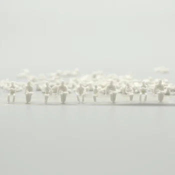 1/100 Obsegu Model Ljudje Vse Seje Bela Mini Številke Arhitekturno Gradnjo Vlak Park Krajinski Ulica Diorama Postavitev