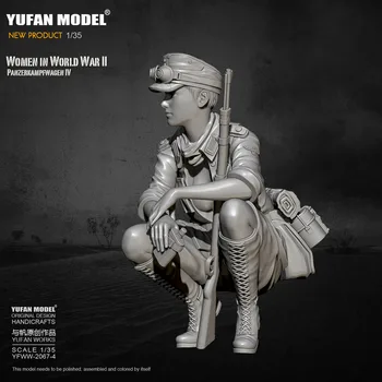 1/35 Yufan model Smolo, Model Tank soldier lepoto self-assembled YFWW-2067-4