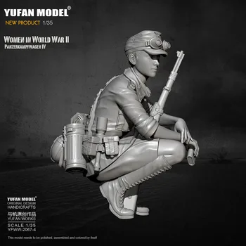1/35 Yufan model Smolo, Model Tank soldier lepoto self-assembled YFWW-2067-4