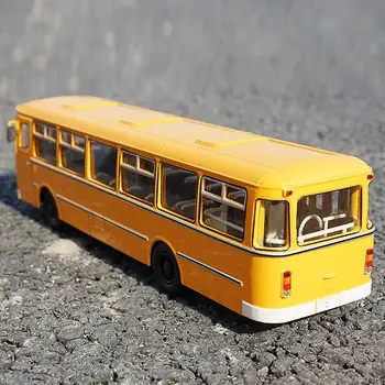 1:43 Obsega Zlitine Avtobus enotnem nadzornem mehanizmu, LIAZ 677m Avtobus Simulacije Kovinski Diecasts Igrača Vozil Visoko Kakovost Modela Avtomobila Igrače za Otroke, Otroci Darilo