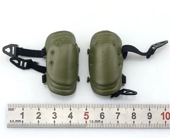 1/6 Obsega Vojak Pribor SWAT Black Kneepad Model Gume Material Zaslon Igrače za 12