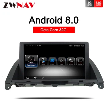 1 Din Android 8.0 Avto DVD Predvajalnik Za BENZ C klasse w204 C200 2007-Avto Multimedijski Predvajalnik, GPS Navi Avto Radio stereo vodja enote