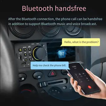 1 Din Avto Multimedijski Predvajalnik Zvoka 4 Palčni Avto Radio Audio Stereo FM-Radio, Bluetooth MP5 Predvajalnik Podpira Android, IOS Camea