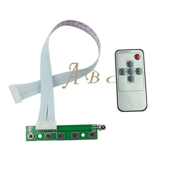 1 Pc 10 zatiči kabel + 5 tipk na tipkovnici z daljinskim upravljalnikom za raspberry pi 3 lcd-prikazovalniku matrika voznik krmilnik odbor modul