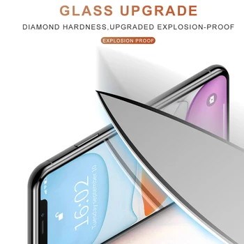 10 KOS Polno Kritje Steklo Na Za IPhone 12 11 Pro XR X XS Max Kaljeno Zaščitnik Zaslon Za IPhone 7 6 6s 8 Plus SE 2020 Stekla