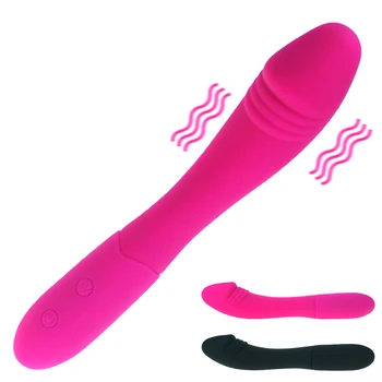 10 načini pravi vibrator G Spot Vibrator za Ženske Mehko Ženske Vagine, Klitoris Stimulator Massager Masturbator Seks Izdelkov za Odrasle
