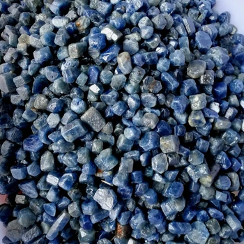 100 g Naravna modra, temno Modra Kristal v Razsutem stanju Korund Kamen Grobo Reiki Vzorec