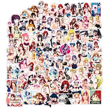 100 kozarcev Anime Seksi Dekleta Odraslih Otaku Živali Strip Nalepke, Igrača je Primerna Za Mobilne Laptop Prtljage Skateboard Nalepke Nalepke F4