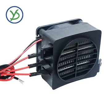 100W 12V DC Thermostatic Električni Grelec PTC ventilator grelnika Inkubator grelec za ogrevanje element Majhen Prostor Ogrevanje