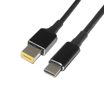 100W USB Tip C Adapter Pretvornik USB C Laptop Kabel za Polnjenje Dc Napajalnik Priključek za Lenovo Thinkpad Polnilnik 20V 4.5 A