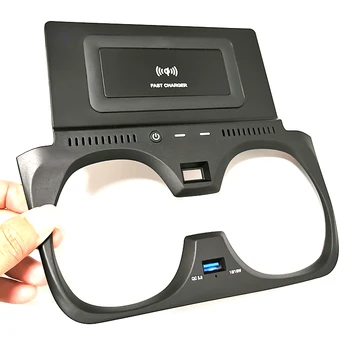10W avto QI brezžično polnjenje telefona polnilnik brezžični mobilni polnilnik za polnjenje tablice oprema za BMW Serije 3 G20 G28 2019 2020