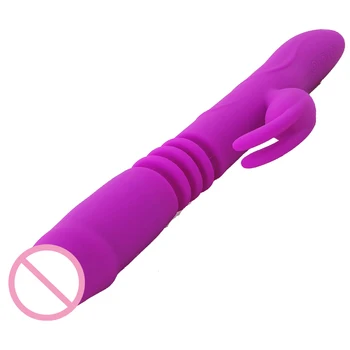 12+4 Hitrosti Vibracij Silikonski Rabbit Vibratorji Za Žensko, USB Charge Klitoris spodbujanje Sex Igrače Za Ženske, Seks Odraslih Izdelki