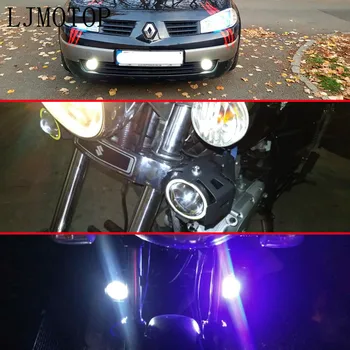 125W Motocikel Smerniki 3000LM Nizko Žarka Flash U7 svetlobe LED pomožni Za Kawasaki KDX250 Za KTM 790 Avanturo 1190 Adventure