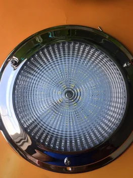 12V LED iz Nerjavečega Jekla Dome Luč Morski Čoln Jahta Caraven Avtodom 4