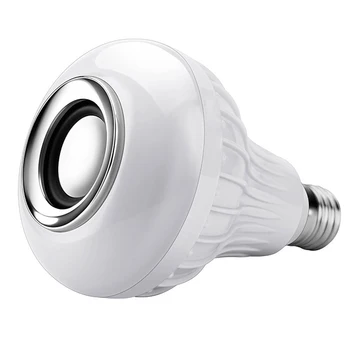 12W E27 LED RGB Brezžični Bluetooth Zvočnik Žarnica Svetlobo, Glasbo Lučka+Daljinski upravljalnik --M25