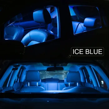13pcs Canbus Bel Avto LED Sijalke Notranje zadeve Komplet Za Obdobje 2011-Dodge Charger Zemljevid Dome Trunk registrske Tablice Lučka Lučka