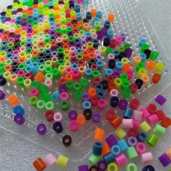 15colors 7500 kosov 5 mm hama kroglice perles a repasser kroglice EVA dekle darilo za otroke, odrasle varovalko noge DIY intelektualne uganke igrača