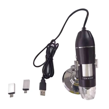 1600X USB Digitalni Mikroskop Fotoaparat Endoskop LED Magnifier Tip-C/Micro USB Lupo Elektronski Stereo Stojalo Za Telefon, RAČUNALNIK