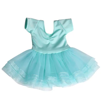 18 inch Dekleta doll obleke nove balet obleko je v 3 barvah Ameriške novo rojen obleko Otroške igrače fit 43 cm baby c767