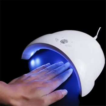 18W Mini LED UV Žarnico, Lak za Lase Prenosni Auto Senzor za Nohte Gel za Sušenje poljskih Strokovno Manikuro Orodje z USB Napajanje