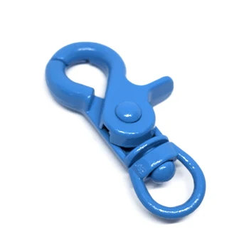 19 Barve 10pc/veliko Keychains Jastog Zapirali Kljuke Ključnih Verige obeske za DIY Nakit Pom Pom Keychain Nakit Ugotovitve