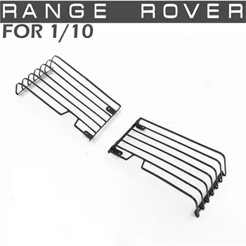 1pair 1/10 Kovinski Sprednji Luči Stražar za Range Rover Classic Telo RC Avto Deli