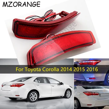 1Pair Led Zadnji Odbijač Reflektor luč Za Toyota Corolla 2016 Rep Stop Zavorne Luči Avtomobila, Pribor Stop signalna luč