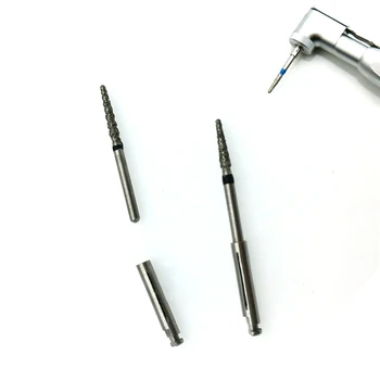 1pc gred 2.35 mm zobni vretenu FG-RA drill bit adapter za obračanje polirani ročaj iz nerjavečega jekla visoke hitrosti nagibanje držalo za orodje