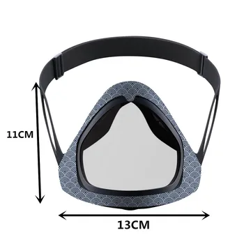 1PC Odraslih Odprete Smart Magnetni Masko Z Dvojno Anti-Fog Zaščitni silikagel Mondkapjes wasbaar človek