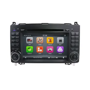 2 Din Avto DVD Predvajalnik Za Mercedes Sprinter Vito W639 Viano B Razred W169 W245 W209 W906 Benz B200 Radio Večpredstavnostna GPS Navigacija