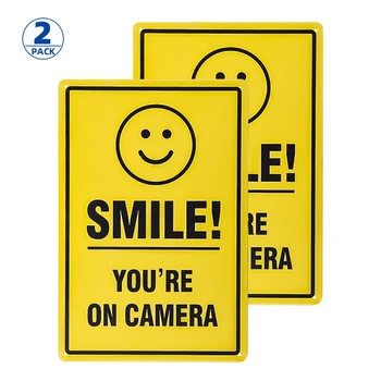 (2 Paket) Nasmeh Ste Na Kamere za Video Nadzor, Prijavite se -v Zaprtih prostorih ali na Prostem za Uporabo Doma