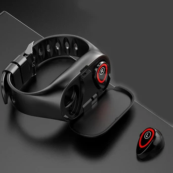 2-v-1 Šport Smartwatches z Čepkov Bluetooth 5.0 Slušalke Brezžične Nepremočljiva Pametna Zapestnica z Srčni utrip Dropshipping