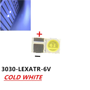 2000pcs High Power LED ZA 1,8 W 3030 6V Cool bela 150-187LM PT30W45 V1 TV Aplikacijo Lextar LED Osvetlitvijo