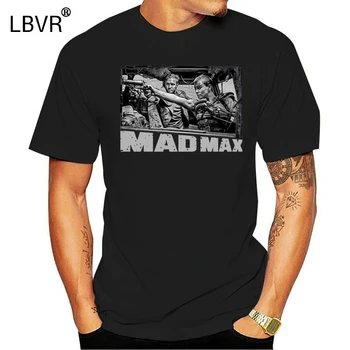 2019 Nov Prihod Smešno Moonart Moških Imperator Furiosa Max Rockatansky Mad Max Kotlih T-shirt Črna