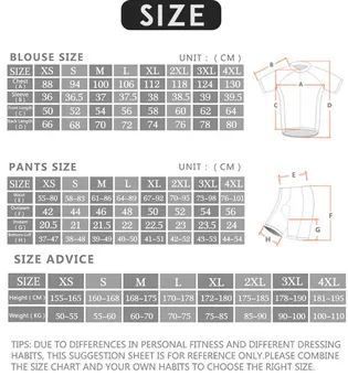 2020 Cestno Kolo Jersey Set za Moške Kolesarjenje Oblačila Poletje MTB Ekipa Oblačila Kratek Rokav Enotno Triatlon Skinsuit Ropa De Hombre