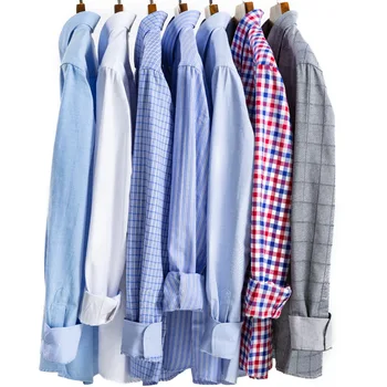 2020 Jeseni Nove Poslovne Priložnostne Oxford Predenje Majica za Moške Slim Dolgo sleeved Trdna Non-iron Majica moška Oblačila