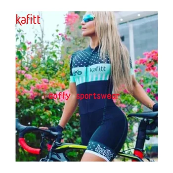 2020 kafitt ženska oblačila kolesarska določa Triatlon obleko Kratek Rokav skinsuit Določa Skinsuit Maillot Ropa Ciclismo jumpsuit