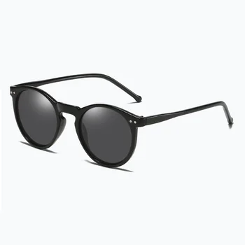 2020 Letnik Krog Ogledalo Polarizirana sončna Očala Moški ženske Modni Reflektivni Okvir sončna očala blagovne Znamke Oblikovalec UV400