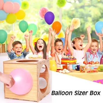 2020 Novo 9 Lukenj Balon Sizer Polje Balon Loki Stolpce Bi Balon, Velikost Merjenje Orodje Za Rojstni Dan Dekoracijo