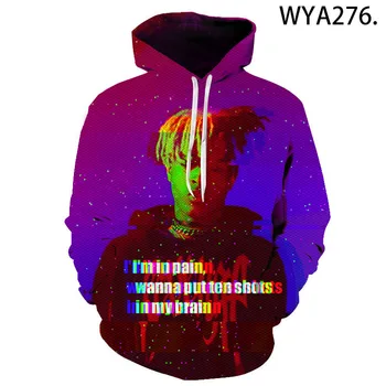 2020 Novo Xxxtentacion Hoodies Moških, Žensk, Otrok, Jeseni Mode Sweatshirts Ulične Hip Hop Stilu Kul 3D Tiskanih Hoodie