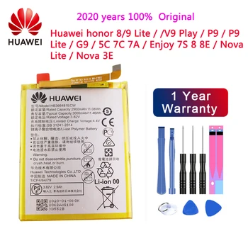 2020 prvotne HB366481ECW Pravi Baterijo 3000mAh Za Huawei P9 Vzpon P9 P10 Lite P20 Lite G9 čast 8 5C+Orodje Garniture