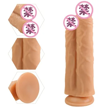 2020 veliko Crossocheilus realističen dildo clear krvi, venska velik dvojni penis priseska sex igrače za ženske erotične izdelke sex shop