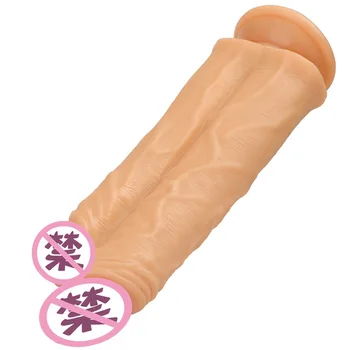 2020 veliko Crossocheilus realističen dildo clear krvi, venska velik dvojni penis priseska sex igrače za ženske erotične izdelke sex shop