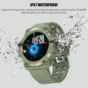 2021 Najnovejši Športih na Prostem Pametno Gledati na Debelo FD68 Smartwatch Srčni utrip, Krvni Tlak Monitor Globoko Nepremočljiva poceni watch