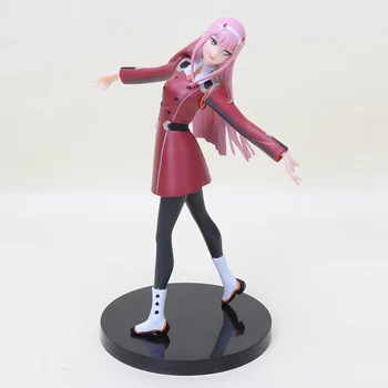 21 cm Anime DRAGA v FRANXX PVC Akcijska Figura Nič Dveh 02 Zbirateljske Model Lutke Igrače Božič Figur