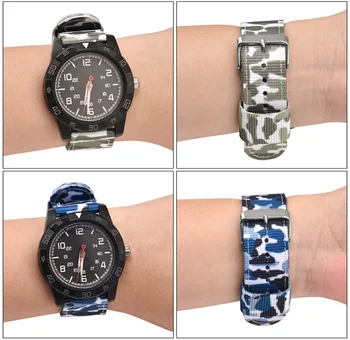 22 mm prikrivanje Najlon Trak Watchband za Samsung Galaxy Watch 46mm SM-R800 Športni Pas Trak Zapestja