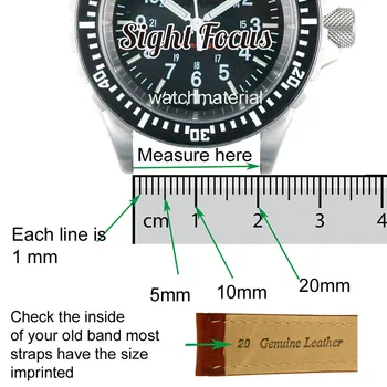 22 mm Ukrivljen Koncu Watch Band za IWC Usnjeni Trak Zamenjava Sedmih Dan ročno uro Zapestnica Moški Pas Black Blue Kave Strap Moški