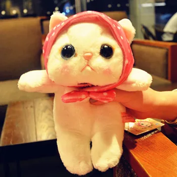 25 cm Luštna Mačka Plišastih Igrač Mini Živalski Polnjene Mehka Lutka Japonski Anime Choo Choo Mačka Baby Pomiritev Igrače Najboljše Darilo Za Otroke